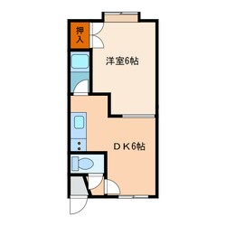 ロイヤルハーベストＡの物件間取画像